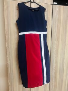 Brand New Navy Blue & Red Dress
