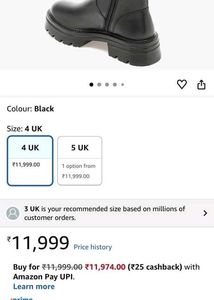 US Polo Stylish Black Knee-High Boots