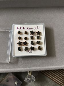 Cute Stud plastic Earring Set