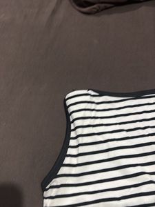 Striped Sleeveless Top