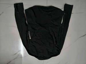 Classic Black Button-Down Shirt