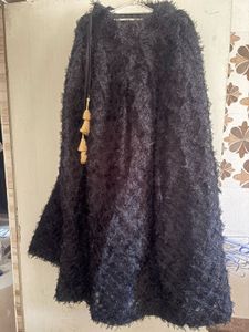 Black Fuzzy Skirt