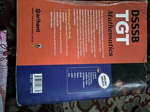 TGT Mathematics Recruitment Exam Book