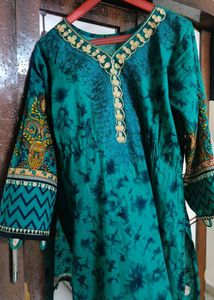 🔥 Sale 🔥Daily wear patchwork kurti set