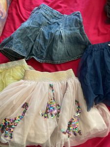 Combo Of 4 Skirts