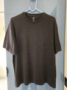Men's H&M Relaxed fit Black T-Shirt