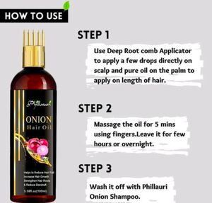 Black Seed Onion Hair Oil