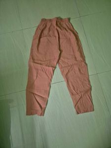 Peach Embroidered Kurta