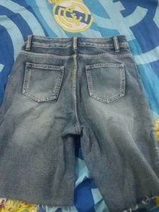 Denim Cut-Off Shorts