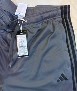 Adidas Men's Grey Track Pants