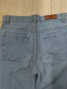 Wide Leg / straight Denim light blue  Jeans