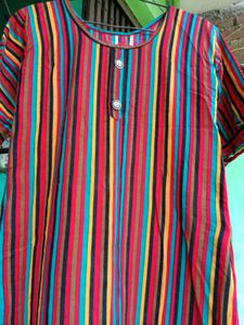 Colorful Striped Top rainbow 🌈