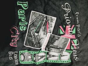 Paris City Graphic T-Shirt