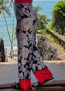 Floral Print Palazzo Pants