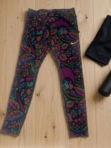 Vibrant Patterned Athleisure Leggings