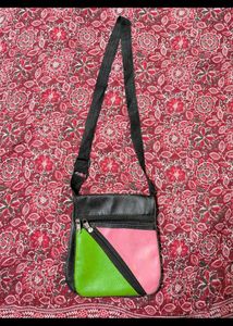 Chic Colorblock Crossbody Bag