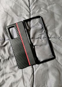 Galaxy Z Fold 2 5g Carbon Fiber Back Cover