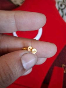 Gold Stud Earrings 18crt