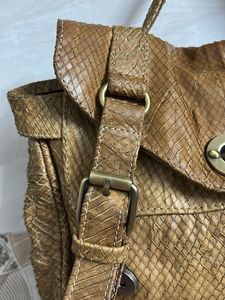 Chic Textured Leather Hobo Bag