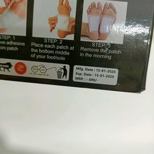 Deep Cleaning Foot Patches