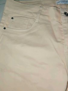 Peach Skinny Jeans