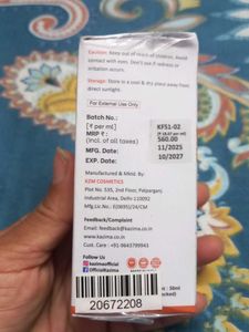 Kazima Vitamin C 10% Face Serum
