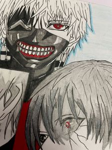 Ken Kaneki fan art sketch