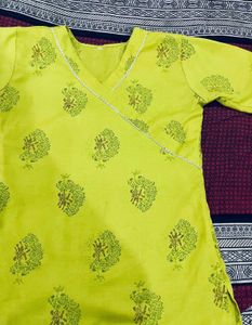 3 Women's Kurtas - Yellow, Floral &amp; White