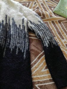 2 Stylish Fuzzy Knit Sweater