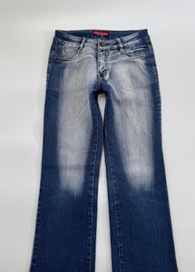 Y2K low rise bootcut jeans