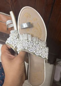 Embellished Flat Sandals