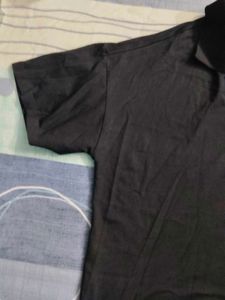 Roadster Life Co. Black Polo T-Shirt(L)