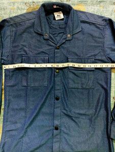 Blue Patterned Shirt
