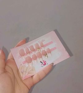 Press On Nails with Bows