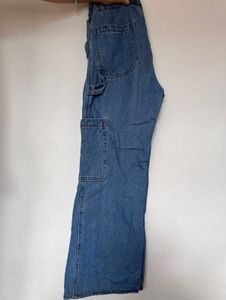H&amp;M Light Wash Cargo Jeans