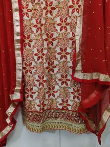 Embroidered Kurta Set with Dupatta salvar