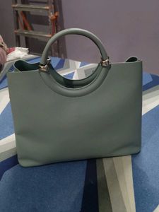 Stylish Light Blue Handbag