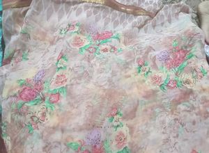 Floral light weight saree