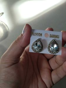 Sparkling Teardrop Earrings