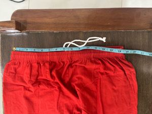 Red churidar legging