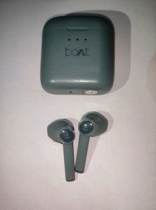 boAt Airdopes 131 with upto 15 Hours Playback, 13mm Drivers and IWP Technology Bluetooth Headset (TWS), not New, Slightly Used, Worth ₹1500
