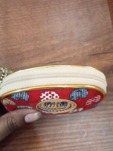 thailand Elephant Print Coin Pouch