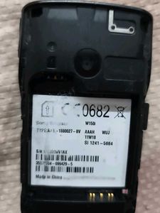 Sony Ericsson Mobile Phone, no battery, cover