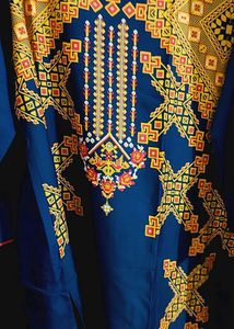 Embroidered Blue Kurti