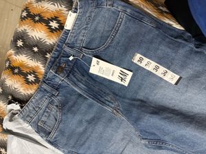 H&amp;M Wide Leg Denim Jeans