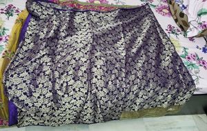 Lengha Saree With 2 Blouse