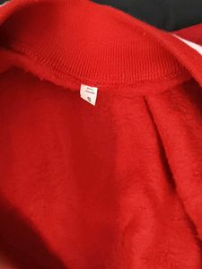 Red &amp; White Varsity Jacket | S size