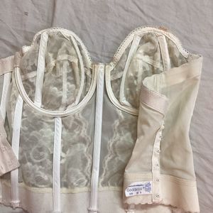 Vintage Goddess Lace Corset Bra