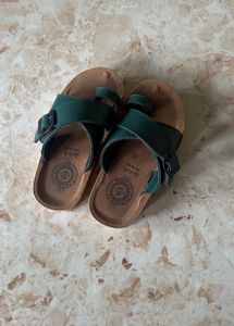 Stylish Teal Green Sandals