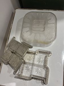 Decorative Silver Pooja Box with Lid